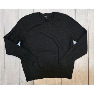 Quince Black Crew Neck Sweater